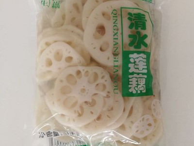 清水莲藕冒菜火锅麻辣烫餐饮店新鲜藕莲炒菜油炸凉拌菜批发1kg图3