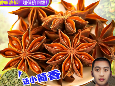 八角500g八角大料批发大茴香新货八角粉另售香叶桂皮花椒孜然香料图5