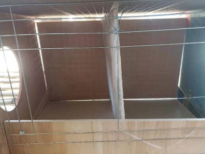 厂家批发子母兔笼 易清理瓷砖子母兔笼 养殖场用瓷砖兔笼子母笼图5