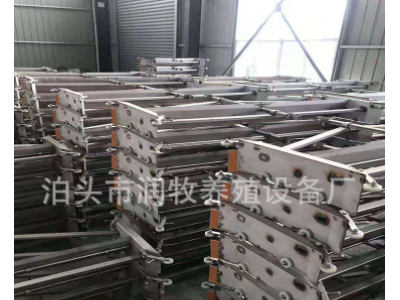 不锈钢刮粪机 羊场全自动清粪机 猪舍 一拖二全自动刮粪机图4