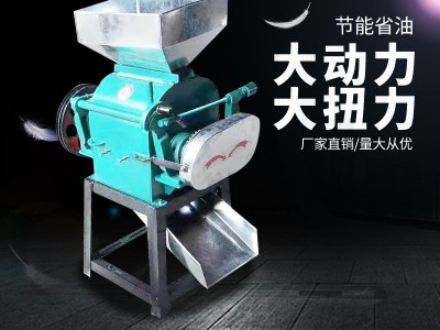 新型燕麦片加工机 江米薏米挤扁设备 豆子扁制作机图2