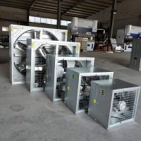供应1380型鸡舍排风扇 方形负压风机 重锤式风机温室工程降温设备