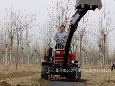 50马力挖掘机 多功能旋耕推土耕地机 水旱两用旋耕履带旋耕拖拉机图4