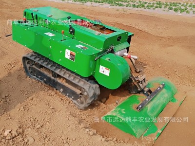摇控款农田果树开沟施肥机 自走式回填旋耕机 柴油动力耕地机图5