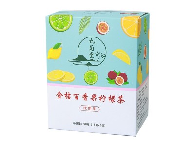 金桔百香果柠檬茶冻干金桔柠檬蜂蜜茶夏季水果茶直播带货厂家批发图5