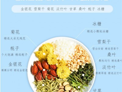 金菊雪梨茶 金银花菊花茶 冰糖雪梨茶四季养生花茶火气茶厂家代发图3