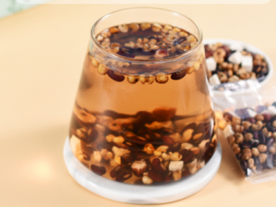 赤小豆薏米茶 红豆薏米芡实茶非湿茶气炒红豆薏米茶组合茶厂家图3