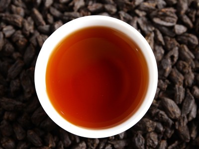 木桶装1000克 普洱茶熟茶 糯米香 茶化石 碎银子 散茶 浓香老茶头图3