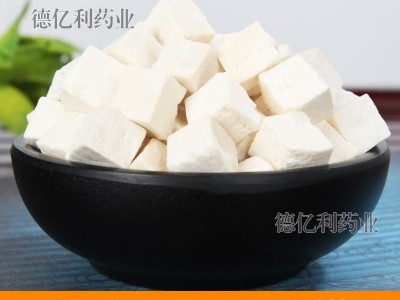 老兵诚信中药材白茯苓丁芸苓茯苓块茯苓皮片无硫支持药检大货供应图2