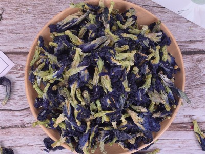 飒枫蓝蝶花茶 蝶豆花 碟豆花茶 蓝蝴蝶花茶支持图5
