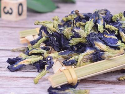 飒枫蓝蝶花茶 蝶豆花 碟豆花茶 蓝蝴蝶花茶支持图3