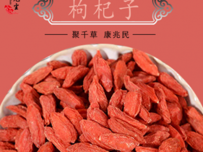 宁夏枸杞子散装批发 中宁免洗大颗粒头茬枸杞子圆饱满润大货批发图2