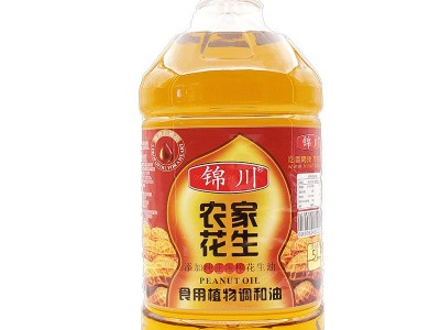 东莞锦川农家花生浓香食用植物调和油批发瓶装厂家粮油批发食用油图5