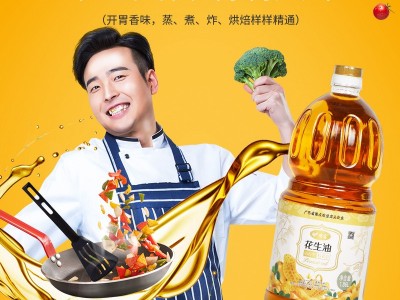 明富清香花生油 家用压榨食用油批发 粮油供应商花生食油图2