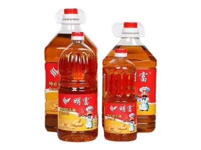 明富花生油5l 桶装家用烹饪大桶食用油5升浓香调味油批发图5