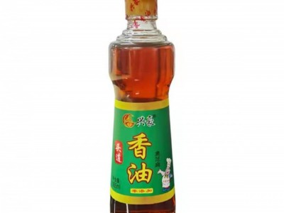 兴豪工厂直供批发销售365ml黑芝麻香油食用油芝麻油图5