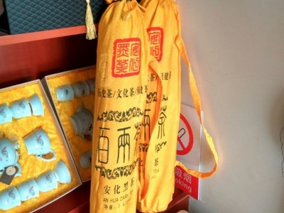 黑茶湖南安化原叶百两茶特产小千两茶柱安华花卷茶7.2斤图3