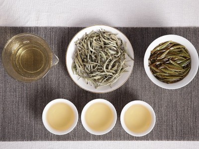批发云南白茶 2022年白毫银针大白毫单芽 月光白茶（大芽）散茶图4