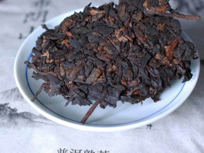 云南普洱一件代发 普洱茶布朗山 七子饼陈香普洱熟茶357g熟普洱图4