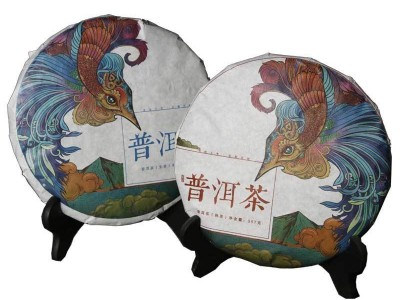 云南普洱熟茶饼茶357g普洱茶饼生茶七子饼熟茶勐海片区普洱茶饼图5