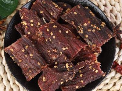 风干牦牛肉干 肉质厚实醇香牦牛肉干有嚼劲 营养丰富 产地直达图3