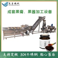 全套梨膏加工设备川贝枇杷膏生产流水线山楂六物膏雪梨膏加工设备