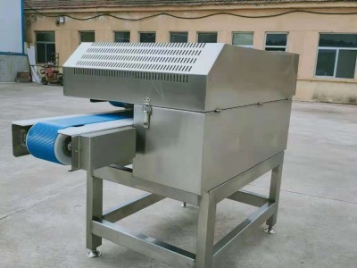鲜肉切片机 全自动鸡胸肉开片机 鲜肉水平切片机图5