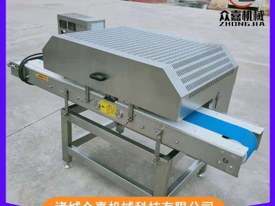 火锅鲜肉切片机 鸡胸肉切片设备 全自动牛排鸡排开片机图2