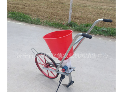 贵州热销手推撒肥机小型撒肥机 播种机 一体多用机 多款现货批发图2