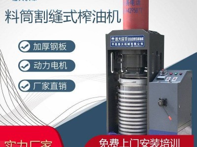 商用小型全自动榨油机 花生菜籽大豆专用榨油机 油坊花生油压榨机图2