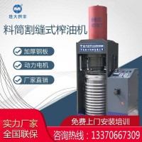 全自动新型冷榨榨油机 双桶液压一机多用 油坊商用榨花生菜籽油机