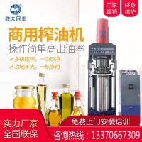 家用花生大豆菜籽榨油机 食用油加工设备 全自动新型液压油榨机