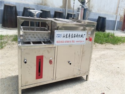 适合农村创业的机器设备 小型大豆磨浆机厂家 气动压榨成型机图3