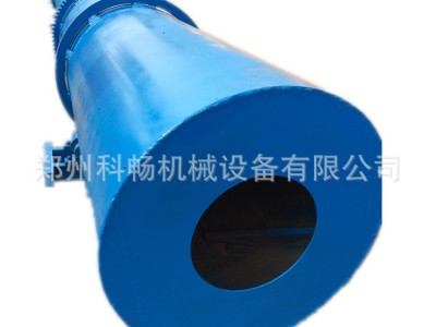 卧式干燥机 小型单筒煤泥滚筒烘干机 5吨三筒沙子回程烘干机图4