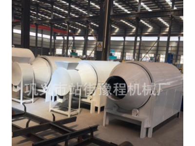 粮食滚筒烘干机大型电加热鸡粪污泥烘干机河沙豆腐渣酒槽干燥机器图5