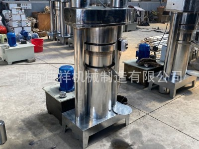 液压榨油机 芝麻液压香油机 核桃花椒籽辣椒籽腰果液压榨油机图5