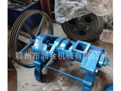 60型预榨机 大豆榨油配套设备 花生榨油轧胚机 菜籽预榨机轧胚机图3