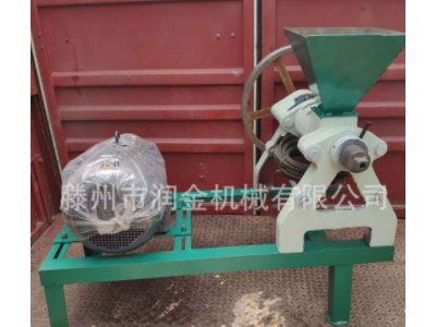 60型预榨机 大豆榨油配套设备 花生榨油轧胚机 菜籽预榨机轧胚机图4