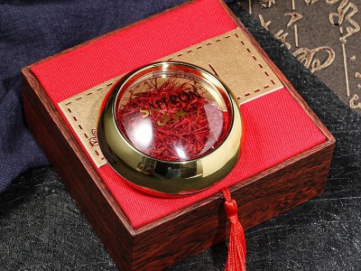 批发藏红花礼盒装3g原丝西红花礼品会销展会中药材批发藏红花图3