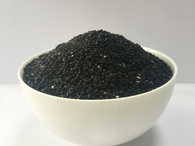 熟黑芝麻 五黑糕点 黑芝麻丸面包食品原料五谷磨坊房磨粉杂粮批发图5