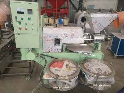 小型油厂螺旋榨油机 自动化榨油设备 家用菜籽玉米大豆压油机图3