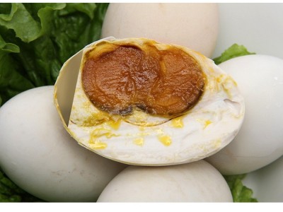双黄咸鸭蛋115g 雄安特产 白洋淀咸鸭蛋皮蛋雁蛋鸭蛋厂家图2