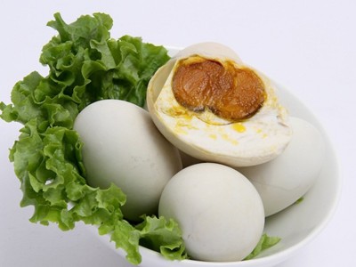 双黄咸鸭蛋115g 雄安特产 白洋淀咸鸭蛋皮蛋雁蛋鸭蛋厂家图4