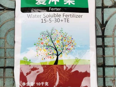 爱冲果-特肥 10kg*1袋 改进瓜果着色膨大增加甜度 全水溶性肥料图4