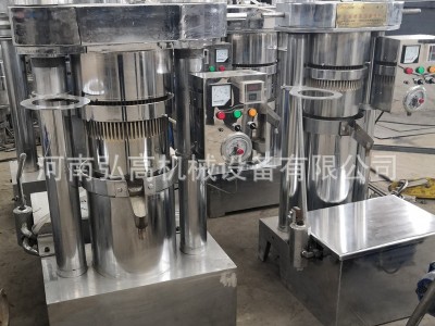 畅销韩式全自动榨油设备 新型液压香油压榨机 立式芝麻榨油机设备图5