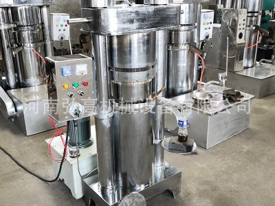 畅销韩式全自动榨油设备 新型液压香油压榨机 立式芝麻榨油机设备图2