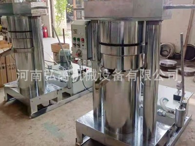 定制韩式全自动液压芝麻榨油机 高速液压榨油机 芝麻香油机厂家图5
