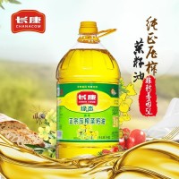 厂家供应 5L压榨菜籽油 食用压榨菜籽油 品质保障