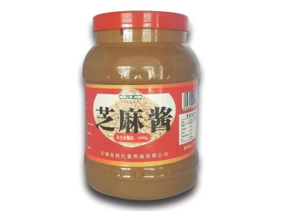 郎氏芝麻酱2斤石磨芝麻酱热干面拌面酱火锅蘸料拌凉菜调味酱图3
