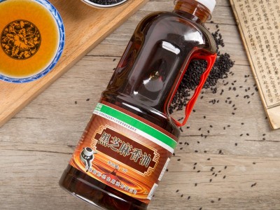 郎氏黑芝麻香油1升石磨凉拌菜火锅调味油芝麻油山东特产图2